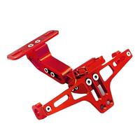 Motorcycle License Plate Frame For Kawasaki For ER6N For ER6F For ER-6N For ER-6F Motorcycle Rear License Plate Bracket Licence Plate Holder Frame Number SGABFDLZ(Red)