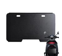 Motorcycle License Plate Frame, Made of Robust Waterproof Acrylic Glass, Accessories for Number Plate Holder on Two- , for Outdoor Adventure, Travel, Cycling, Motorcycling, Scooter, Men and