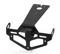 Motorcycle License Plate Frame Motorcycle License Plate Holder Rear Fender Eliminator Registration Bracket For Y&AMAHA For YZF-R125 For YZFR125 2008-2013 SGABFDLZ(A black set)