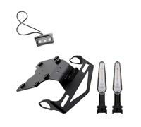 Motorcycle License Plate Holder Bracket Light Tail Tidy Fender For Yamaha For Tenere 700 XTZ 700 T700 T7 2019-2024 Registration Plate Holder(A set)