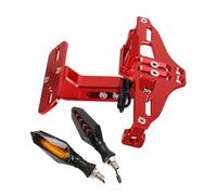 Motorcycle License Plate Holder For MOTO For GUZZI V7 For Stone 2012 2013 2014 2015 2016 Motorcycle Rear License Plate Holder Turn Signal Light Fender Eliminator Kit(O style)