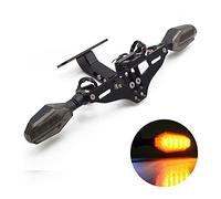 Motorcycle License Plate Holder For MOTO For GUZZI V7 For Stone 2012 2013 2014 2015 2016 Motorcycle Rear License Plate Holder Turn Signal Light Fender Eliminator Kit(I style)