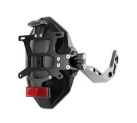 Motorcycle license plate holder For YAMAHA MT-09 V3.0 TRACER 9 9GT 2022-2025 Motorcycle Rear Mudguard Wheel Splash Guard Fender License Plate Frame(Black)