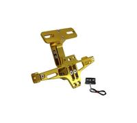 Motorcycle License Plate Holder Motorcycle License Plate Holder For Z750 For Z800 With LED Light Universal Number Bracket For MT07 For MT09 For MT10