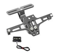 Motorcycle License Plate Holder Mount For Duke 200 Fender Motorcycle License Eliminator Plate Holder Rear Tail Tidy(Gray)