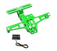 Motorcycle License Plate Holder Mount For Duke 200 Fender Motorcycle License Eliminator Plate Holder Rear Tail Tidy(Green)