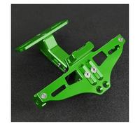 Motorcycle License Plate Holder Mount For HONDA VFR750 VFR800 VFR800X 750 1200F VFR800F License Plate Holder Fender Rear Tail Tidy Brake Lights(Green)