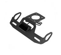 Motorcycle license plate holder rear Motorcycle license plate holder bracket, Suitable for Yamaha YZF R6 modification(Black)