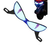 Motorcycle License Plate Light - Eye-Shaped Waterproof Bright,LED Motorcycle License Plate Light,for Cycling Travel Daily Commuting Enthusiasts Adventurers Hobbyists