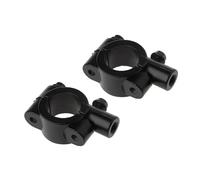 Motorcycle Lift Handle Lever Handlebar Mirror Adapter Mount Holders Bracket Clamp 8mm 10mm Universal Motorcycle Handle Bar Handbar Riser(2)