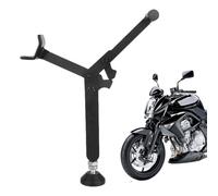 Motorcycle Lift Stand - Portable 670g Rack, Reinforced Metal Body Height Control Mechanism | Compact Storage Solution for Garage Mechanics Workshops, Workshops