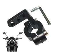 Motorcycle Light Bracket - Adjustable Handlebar Clamp | Front Fork Lamp Mount Brackets - for Night Riding Outdoor Highway Urban Commuting Camping
