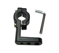 Motorcycle Light Bracket, Adjustable Handlebar Clamp Front Fork Lamp Mount Pole, Waterproof Accessories for Night Riding, Outdoor Adventure, Urban