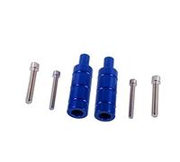 Motorcycle Light Mounting Bracket Kit Universal Auxiliary Accessories for Spotlight Fog Light for Front Fender for Radiator (Blue)