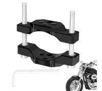 Motorcycle Light Mounting Bracket | Tube Clamp | Front Fork & Post Light Brackets | For Road Adventure, Long Distance Touring, Urban Travel And