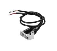 Motorcycle Light Switch LED Button Adjustable Warning Flasher Signal Momentary Latching Fixed Electric On Off