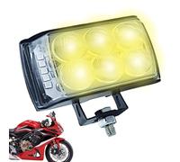 Motorcycle Lights for Night Riding - Motorcycle Driving Spotlights | Waterproof Bright High Power Lamp for Nighttime Rider Dark Road Ensuring Visibility Street Bike Safety Commuting