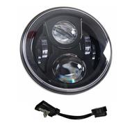 Motorcycle Lights LED 7inch LED Headlight +4.5inch Fog Lights 7"Bracket Mounting Ring Parts For Touring Electra Glide Road King Street Glide Dirt Bike Headlight(Only 7 in headlamp B)