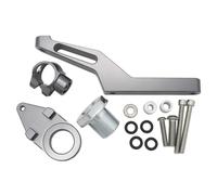 Motorcycle Linear Reversed Steering Damper With Bracket Support For Kawasaki ZX6R ZX-6R 2009-2018 2019 2020 2022 Steering Dampers Stabiliser(Color 13)