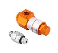 Motorcycle Lock Braking System ABS Screw Brake Caliper Assist System for Enhanced Control Shortened Braking Distance and Reduced Tire Wear Fit for Most Motorcycles and ATVs Silver (60mm)