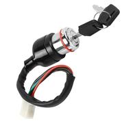 Motorcycle Lock Ignition Set For 50cc 70cc 90cc 110cc 125cc For Chinese For ATV For Quad Dirt Bike Go Kart Motorcycle Ignition Key Switch 6 Wires On Off Lock Barrel