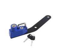 Motorcycle Lock Kit Security Aluminum for GSX-R1000 for GSXR1000 for GSX R1000 Steel Disc Lock(Blue)