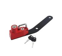 Motorcycle Lock Kit Security Aluminum for GSX-R1000 for GSXR1000 for GSX R1000 Steel Disc Lock(Red)