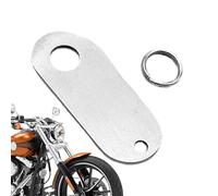 Motorcycle Luck Riding Bell Hanger, Motor Bell Hanger and Split Rings, Motorcycle Accessories Bells Accessories and Key Chain, Bell Accessories, Stainless Steel Keyring Bring Happiness