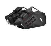 Motorcycle Luggage Bag for Kawasaki for KLR650 for Ninja for 650 30L Motorcycle Saddle Bags Waterproof Side Pannier Travel Luggage Tail Bag(Grey)