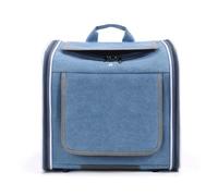 Motorcycle Luggage Bags Bicycle Carrying Cat Bag Dog Pet Portable Backpack For Outdoor Use Suitable For Bicycles And Motorcycles Motorcycles Rear Seat Bag(Blue)