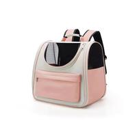 Motorcycle Luggage Bags Cat Carrier Bags Windproof Outdoor Travel Backpack For Small Dogs Transport Carrying Bag Carriers With Cushion Motorcycles Rear Seat Bag(Pink)