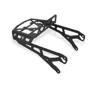 Motorcycle Luggage Holder For Monkey 125 For DAX125 2018-2024 Motorcycle Headlight Upper Guard Front Luggage Rack Holder Bracket Rear Luggage Rack(All Black)