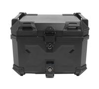 Motorcycle Luggage, Motorcycle Top Box Motorcycle Tail Box with Quick Release Plate 45L Motorcycle Top Box Universal Rear Luggage Storage Tool Cases Trunk Tail