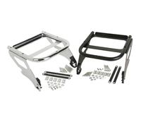 Motorcycle Luggage Plate Rack Motorcycle Detachable Solo Luggage Rack For Touring For Electra Street Glide Road King Cl&assic FLHT FLHR 1997-2008
