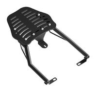 Motorcycle Luggage Rack Black Wear-Resistant Trunk Luggage Rack | Stainless Steel for Motorcycle Accessories, Clothing, Tools, Spare Tire