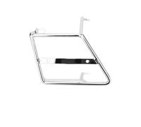 Motorcycle Luggage Rack For DAX 125 ST125 2021-2024 Side Trunk Support Bracket Holder Motorcycle Saddle Bag(Silver)