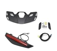 Motorcycle Luggage Rack For Goldwing For GOLD WING For GL 1800 For GL1800 B DA TOUR 2021 2022 - Rear Top Box Shelf Trunk Luggage Rack LED Light Motorcycle Rear Cargo Carrier(Black+Red Set)