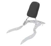 Motorcycle Luggage Rack For Road For Star XV1700 For Warrior 2002 2003 2004 2005 2006 2007 2008 2009 2010 Motorcycle Backrest Sissy Bar Luggage Rack Rear Racks For Motorbikes(A-Chrome)