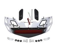 Motorcycle Luggage Rack Motorcycle Trunk Luggage Rack W/LED Brake Light For Goldwing For Gold Wing Tour Automatic DCT GL1800D 2021-2023 Motorcycle Rear Cargo Carrier(Chrome Red)