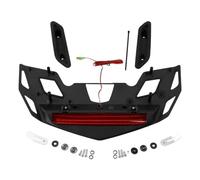 Motorcycle Luggage Rack Motorcycle Trunk Luggage Rack W/LED Brake Light For Goldwing For Gold Wing Tour Automatic DCT GL1800D 2021-2023 Motorcycle Rear Cargo Carrier(Matte Black Red)
