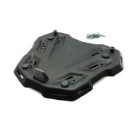 Motorcycle luggage rack plate kit, aluminum, black GIVI M9B Monokey universal
