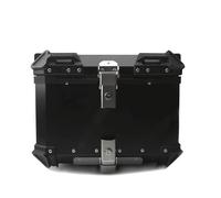 Motorcycle Luggage Rack Rear Racks For Benelli TRK 502X TRK502X Motorcycle Trunk Side Luggage Travel Case Pannier Frame Support Rear Top Box Helmet(55L Topcase Black)