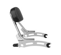 Motorcycle Luggage Rack Support For Indian For Scout 101 For Sixty Bobber Super Sport 2025 2026 Rear Luggage Rack Carrier Holder Passenger Backrest Sissy Bar Pad(Chrome)