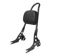 Motorcycle Luggage Rack Support Shelf Motorcycle Black/Chrome Detachable Sissy Bar Rear Passenger Backrest Cushion Pad For Sportster XL 883C 883R 1200R 1200C
