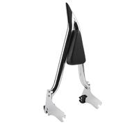 Motorcycle Luggage Rack Support Shelf Motorcycle Chrome 22'' Backrest Rear Passenger Sissy Bar For Touring Road King Street Electra Glide 1997-2008