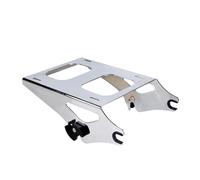 Motorcycle Luggage Support Rack Backrest For CVO Road Glide For FLTRXSE 2018 2020-2021 Motorcycle Detachable Luggage Rack Mounting Bracket Rack(Silver)