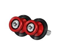 Motorcycle M10 Swingarm Spools Slider Stand Screws Protector For Z1000 Z1000SX Z750 Z750R 750S Frame Sliders(RED)