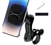 Motorcycle Magnetic Phone Moting - Non Slip Rotation Tower Holder | Shock Proof Quick Lock Cradle with Strong Grip for Navigation Devices on the Wheel