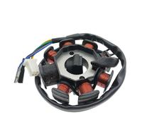 Motorcycle Magneto Charging Coil Ignition For Motorcycle 5 Wire 8 Poles Full For GY6-125 152QMI 157QMJ Ignition Coil Stator Generator Magneto Rotor