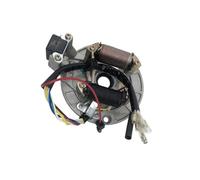 Motorcycle magneto ignition stator Motorcycle 2 Coils Stator Magneto Plate For JH70 50cc 70cc 90cc 110cc 125cc Kick Start Scooters DirtBikes Motorcycle ATV